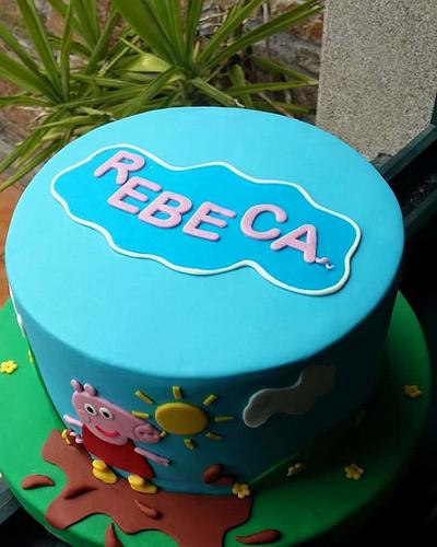 Peppa pig - Cake by Dulce Victoria