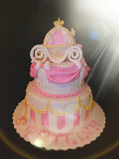 A cake for a little princess - Cake by Eleni Orfanidou 