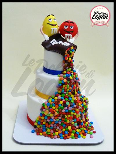 m&ms cake - Cake by mariella