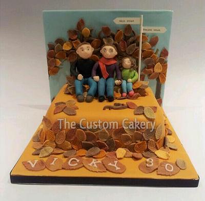 Autumn at Center Parcs - Cake by The Custom Cakery