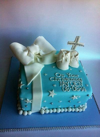Christening cake - Cake by Jodie Taylor