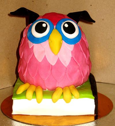 Owl - Cake by Valentine Svatovoy