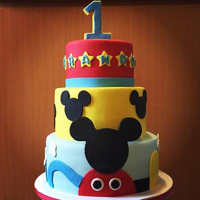 Mickey clubhouse - Cake by The Sweet Duchess 