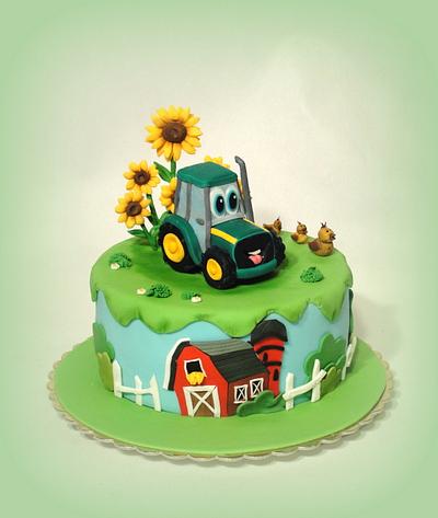 Tractor Cake - Cake by Alll 