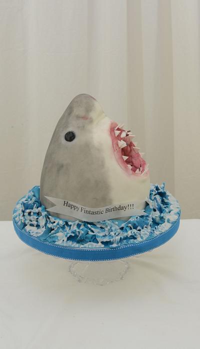 Shark Cake - Cake by Sugarpixy