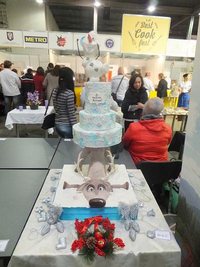 Frozen cake - Cake by Victoria