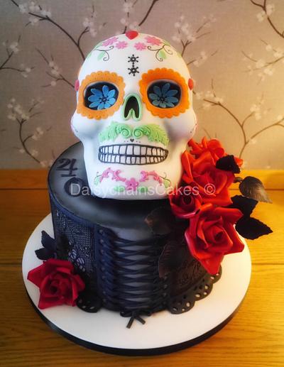 Day of the dead - Cake by Daisychain's Cakes