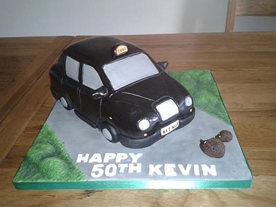 taxi car chocolate cake - Cake by Lucy at Bedlington Bakery 