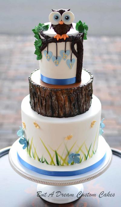 Woodland Baby Shower Cake - Cake by Elisabeth Palatiello