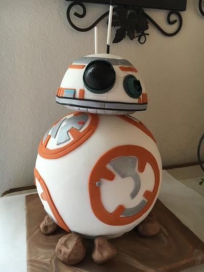 BB-8 - Cake by Robynblue