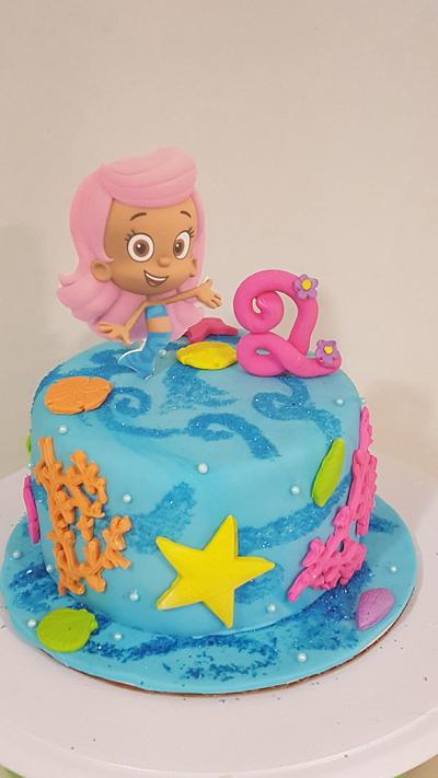 Bubble Guppie cake  - Cake by Tiffany DuMoulin
