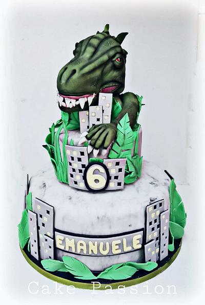 Godzilla Cake  - Cake by CakePassion