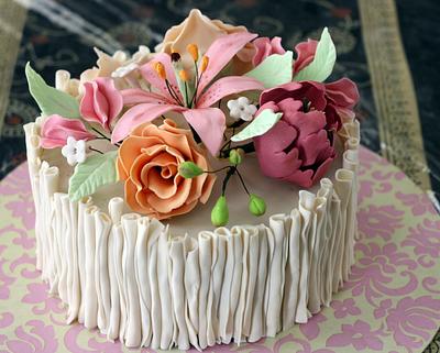 Floral Breath - Cake by BakeFresh