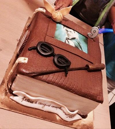 My own "HP"cake ! - Cake by Cory Cakes