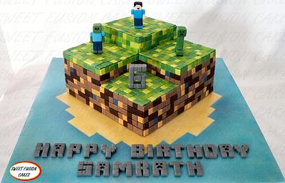 Minecraft - Cake by Sweet Fusion Cakes (Anjuna)