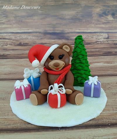 Christmas bear - Cake by Madame Douceurs