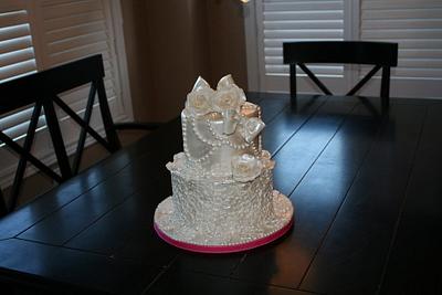 Wedding cake - Cake by Pams party cakes