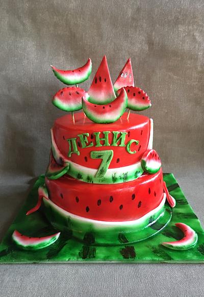 Watermelon  - Cake by Doroty