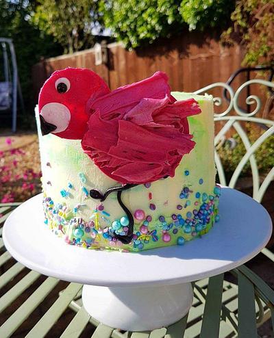 Crazy chick  - Cake by Dawn Wells