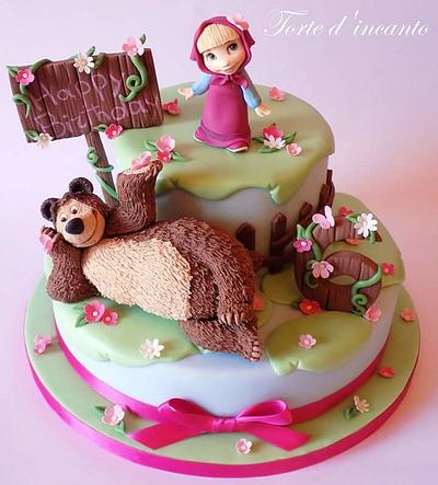 Masha e Orso - Cake by Torte d'incanto - Ramona Elle
