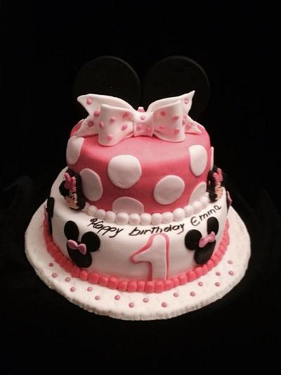 Mini Mouse cake! - Cake by Cakes by Biliana
