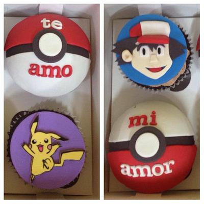 Pokemon Cupcakes! - Cake by Monika Moreno