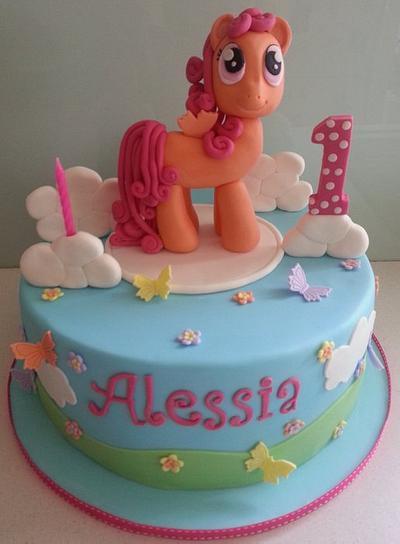 My Little Pony Cake - Cake by BlissfulCakeCreations
