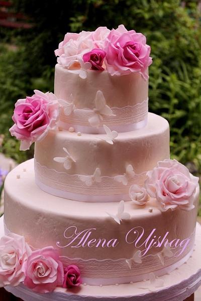 wedding cake - Cake by  Alena Ujshag