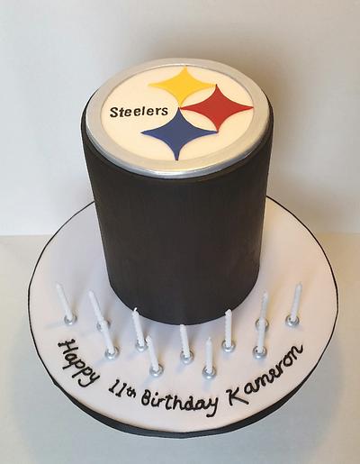 Steelers Birthday  - Cake by Terri Coleman