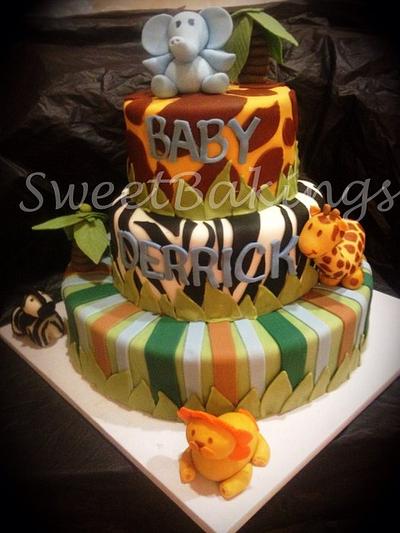 Safari Friends  - Cake by Priscilla 