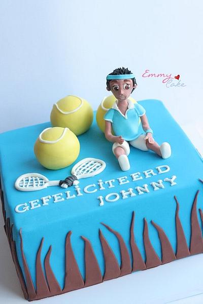 tennis cake - Cake by Emmy 