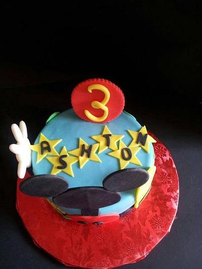 Mickey's Clubhouse Birthday - Cake by Carrie