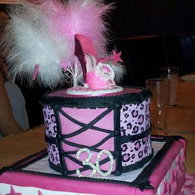 Ashleys 30th birthday cake - Cake by Chantal Hellens