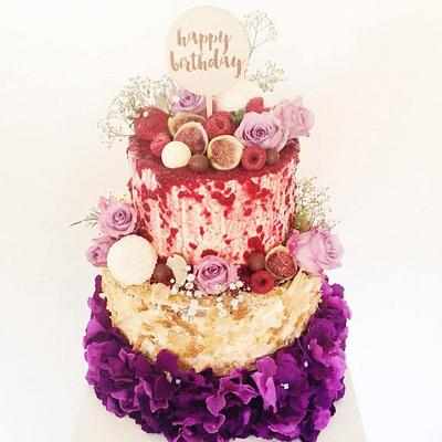 Festive.  - Cake by Sugarlace Cakes