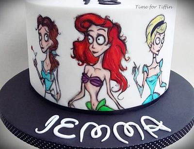 Disney princess - Cake by Time for Tiffin 