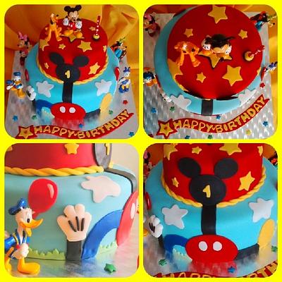 Michey & Friends (Sep 2014)  - Cake by Easy Party's
