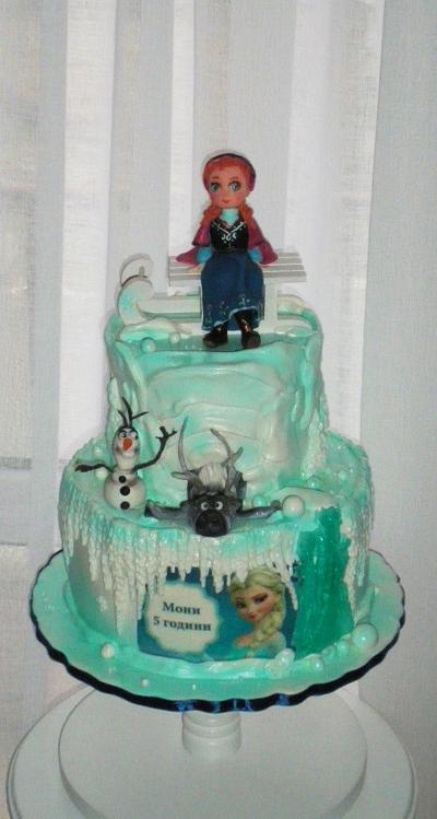 Frozen Cake - Cake by Rositsa Lipovanska