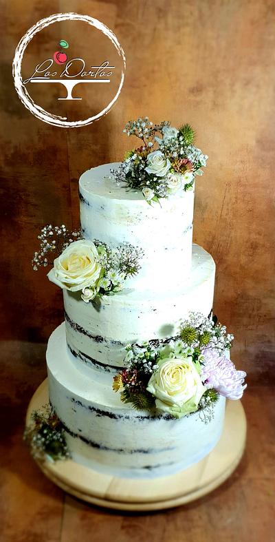 Wedding cake  - Cake by Los dortos