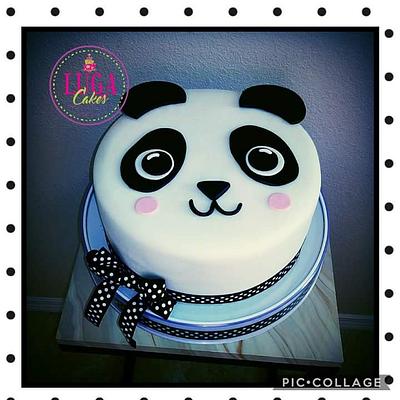 Panda cake - Cake by Luga Cakes