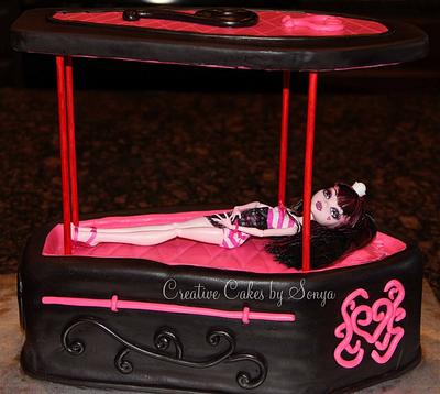 Monster High Coffin Cake - Cake by Sonya