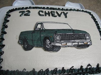 72 chevy pickup - Cake by cher45