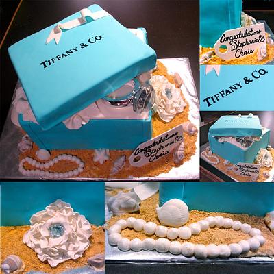 Tiffany Beach Cake - Cake by Jamie Cupcakes
