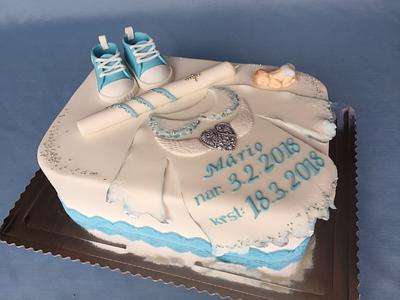 Christening cake  - Cake by Layla A