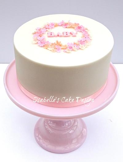 Girl Baby Shower Cake - Cake by The Rosehip Bakery
