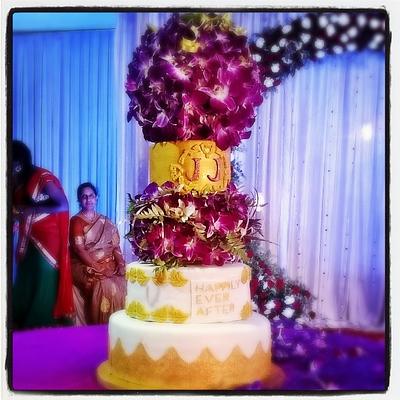 A Royal Wedding - Cake by Savitha Alexander