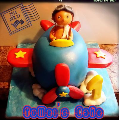 Airplane cake - Cake by YuMei