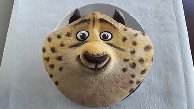 Clawhauser Zootopia - Cake by Michelle
