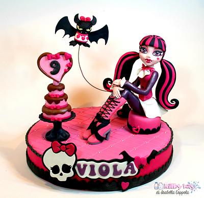 Draculaura Cake Topper - Cake by Isabella Coppola 