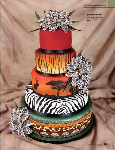 african beauty - Cake by cindy
