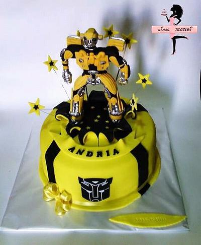 Robot cake from Georgia💕 - Cake by Nino from Georgia :)